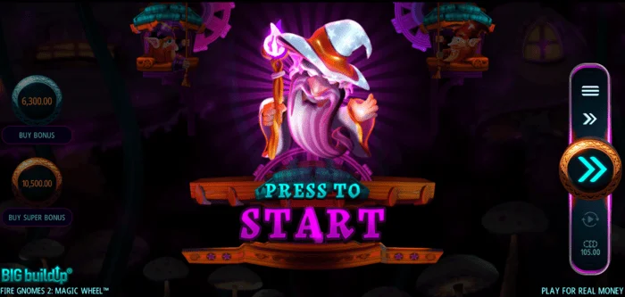 Fire Gnomes 2 Magic Wheel - uruchamianie gry bonusowej
